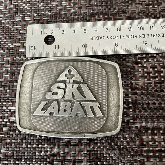 Ski Labatt 70’s Belt Buckle - Picture 5 of 5